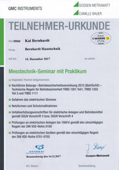Messtechnik-Seminar mit Praktikum Braunschweig 2017